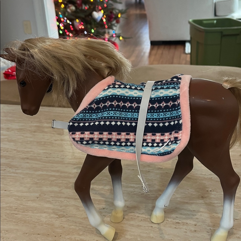 Our Generation Brown Horse Toy with Accessories - Picture 2 of 7